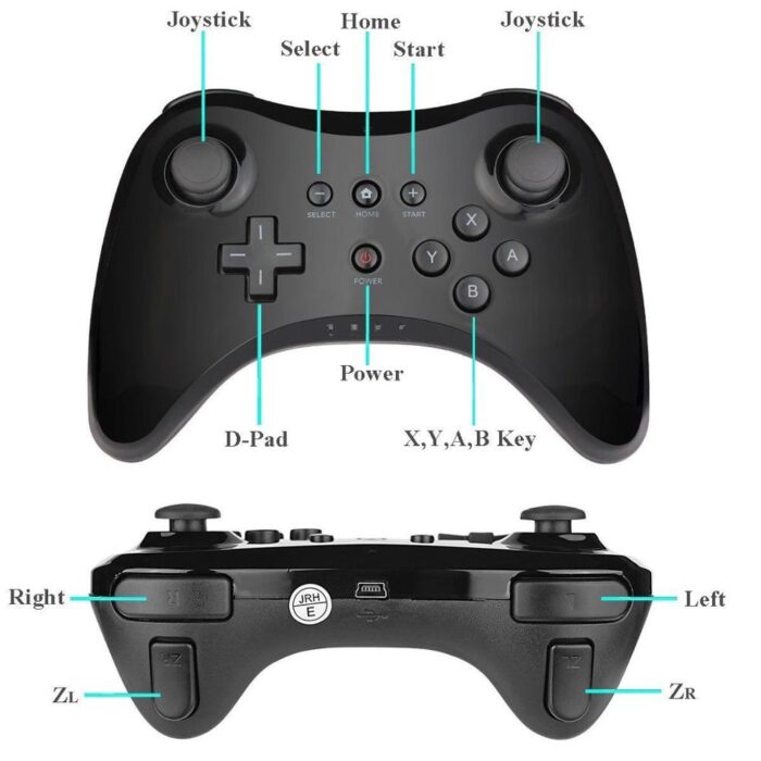 BT Game pad for Wii U pro Controller