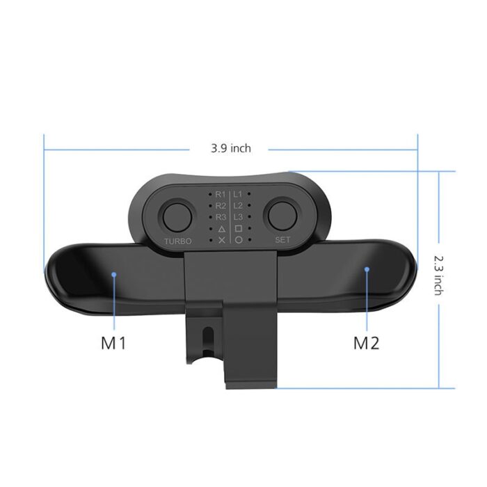 PS4 DualShock Gamepad Rear Extension Key Adapter