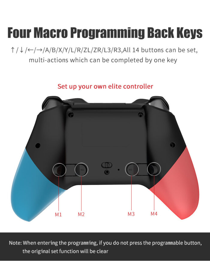 Programmable gamepad for switch OLED LITE