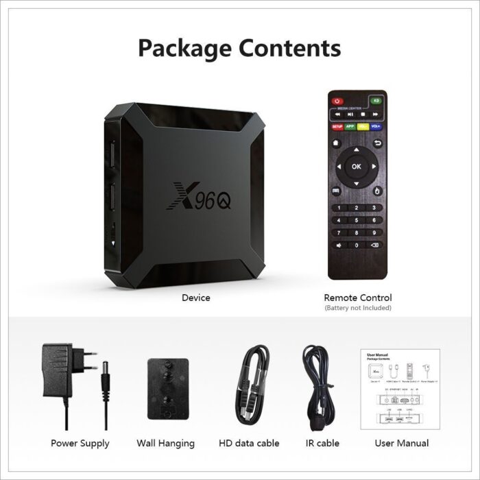 X96Q smart TV box Allwinner H313