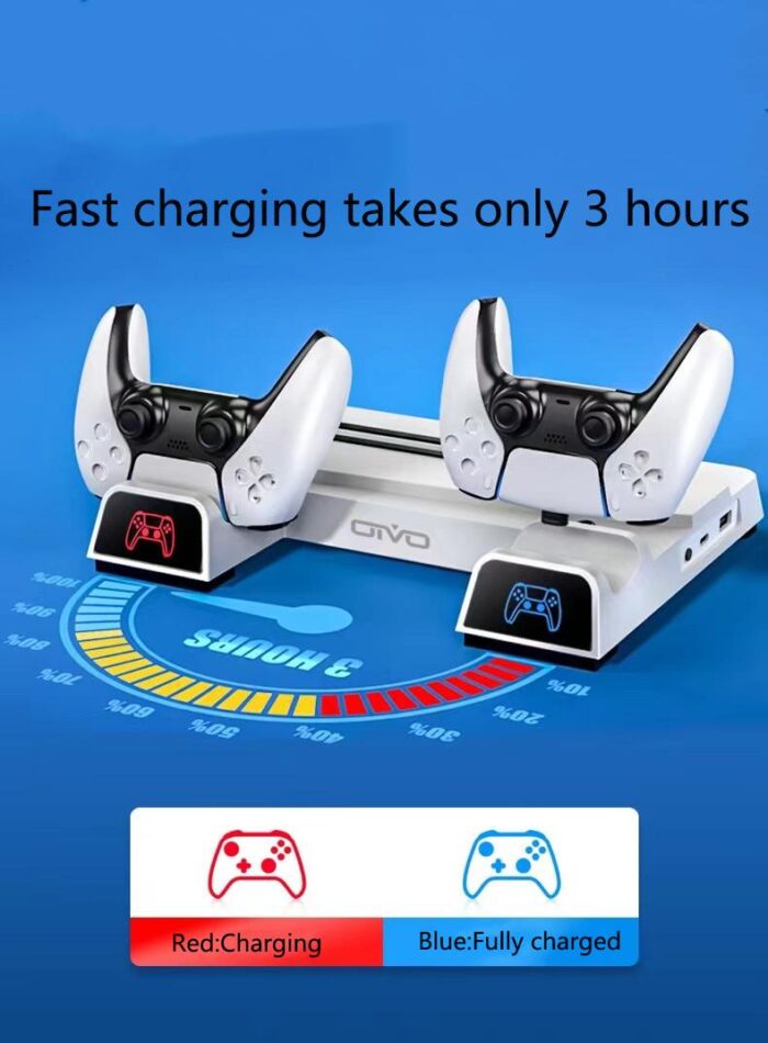 Console Cooling Fan Charging For Playstation 5 Ps5