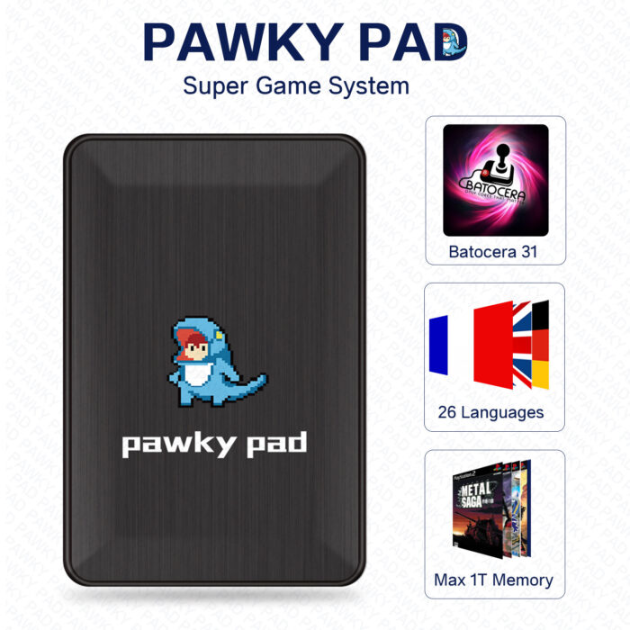 Pawky Pad HD 4K 3D Retro Classic Video Game Cube