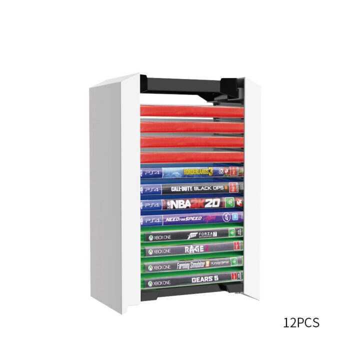 for PS5 Switch Ps4 Slim Rack Disk-Storage Stand Cd-Holder