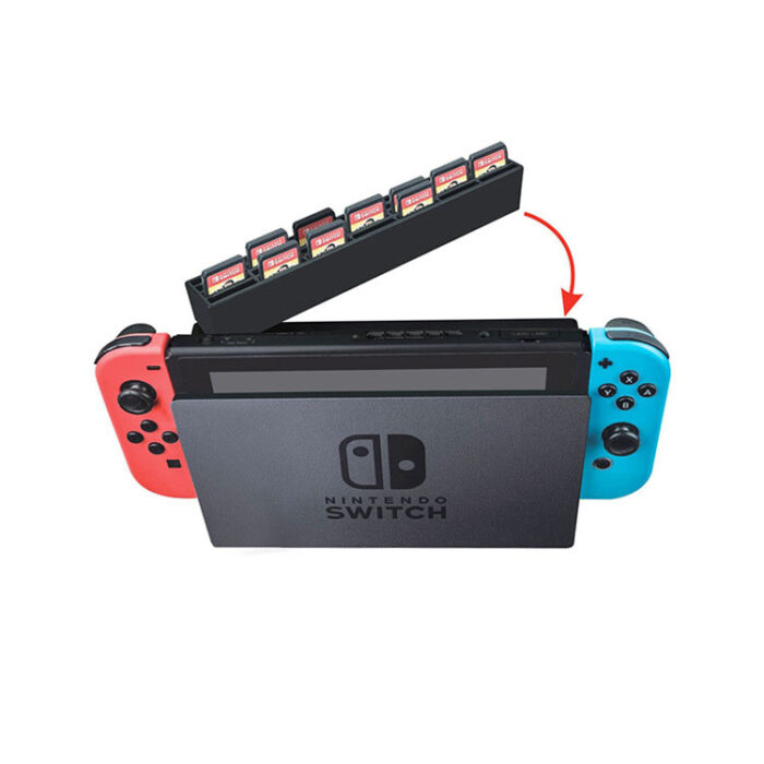 Game cards storage box with for Switch