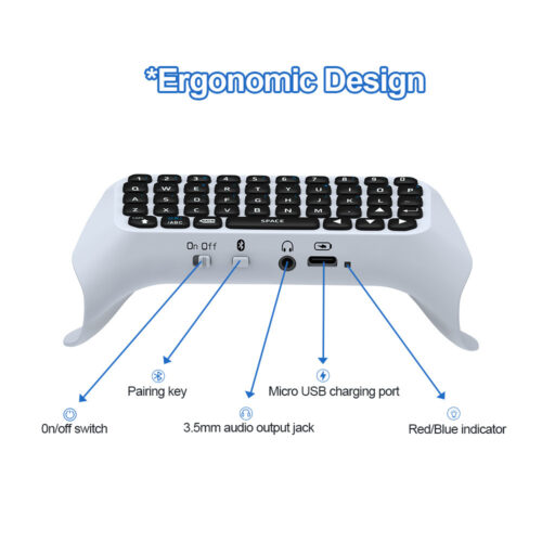 PS5 handle BT keyboard