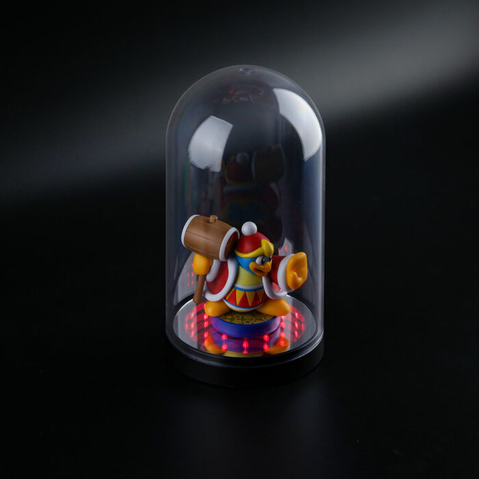 Transparent Storage Box for Game Figures with LED Light