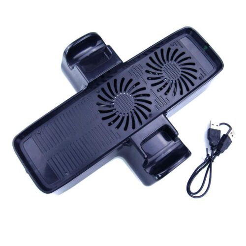 Cooling Fan Console Controller Base Dock for Xbox 360 Slim E