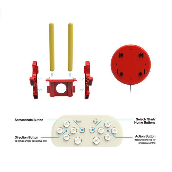 TNS-1867 Gaming Drum for Nintendo Switch