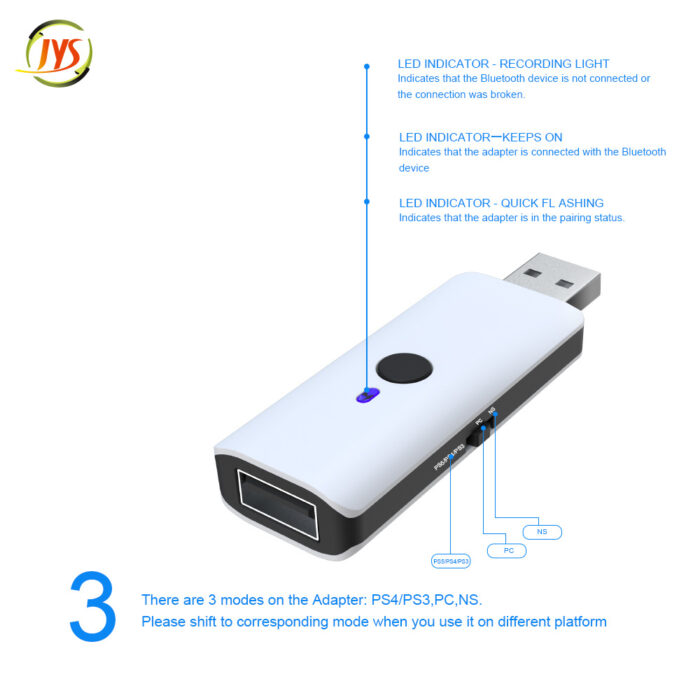 JYS-P5119 BT Wireless Controller Converter