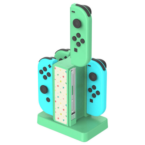 LF-224 4 in1 charging dock charge stand for Switch Joycon Controllers