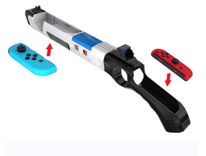 2023 New Game Gun for Switch/OLED Joy-Cons Grip