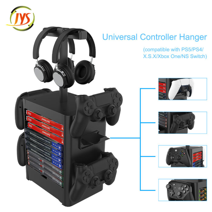 JYS-NS199 Multifunctional Gamepad Controller Tower Bracket Holder