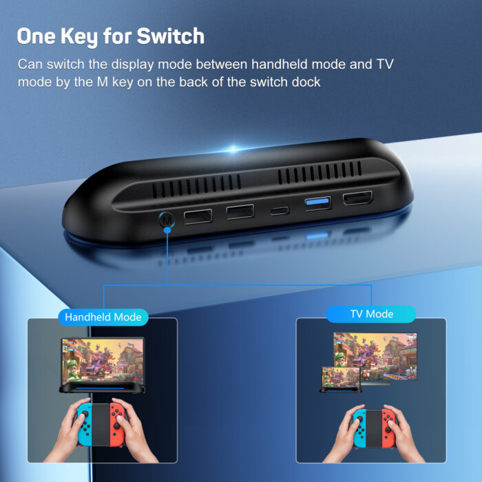 KD13 High Quality Lightweight and Portable Video dock for Switch