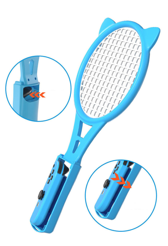 NS Console Tennis Racket Gaming Accessories for switch